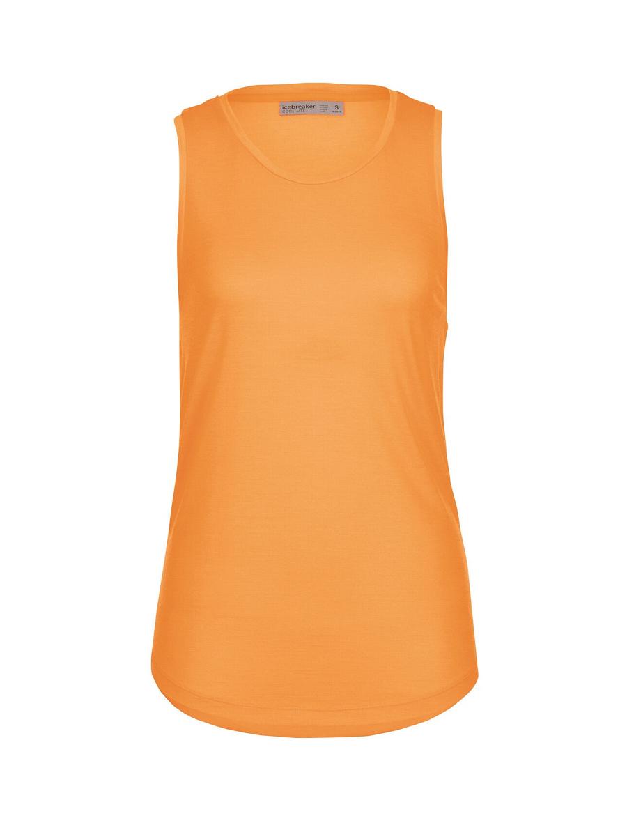 Women's Icebreaker Merino Sphere II Tank T Shirts Flash | CA 1377JPQJ